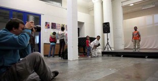 Sergey Tsygankov photographs kids at the Creamery Arts Center the video Jump!