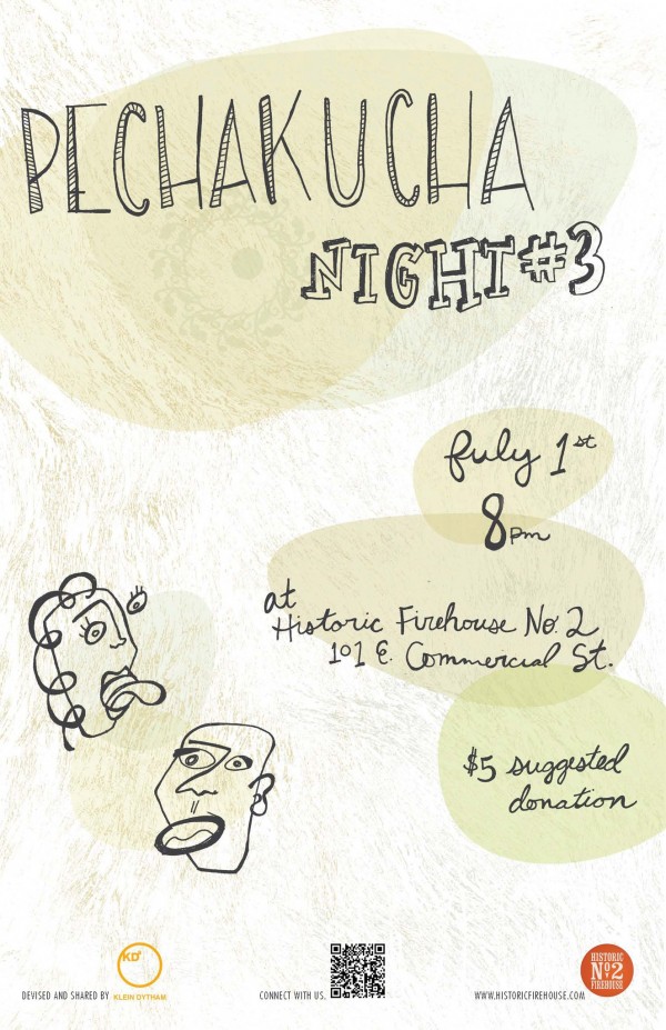 PechaKucha #3 poster by Klein Dytham